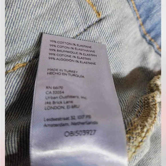 Anthropologie Pilcro Comeback Boyfriend Denim Jacket Size XS. B22 - Picture 9 of 9